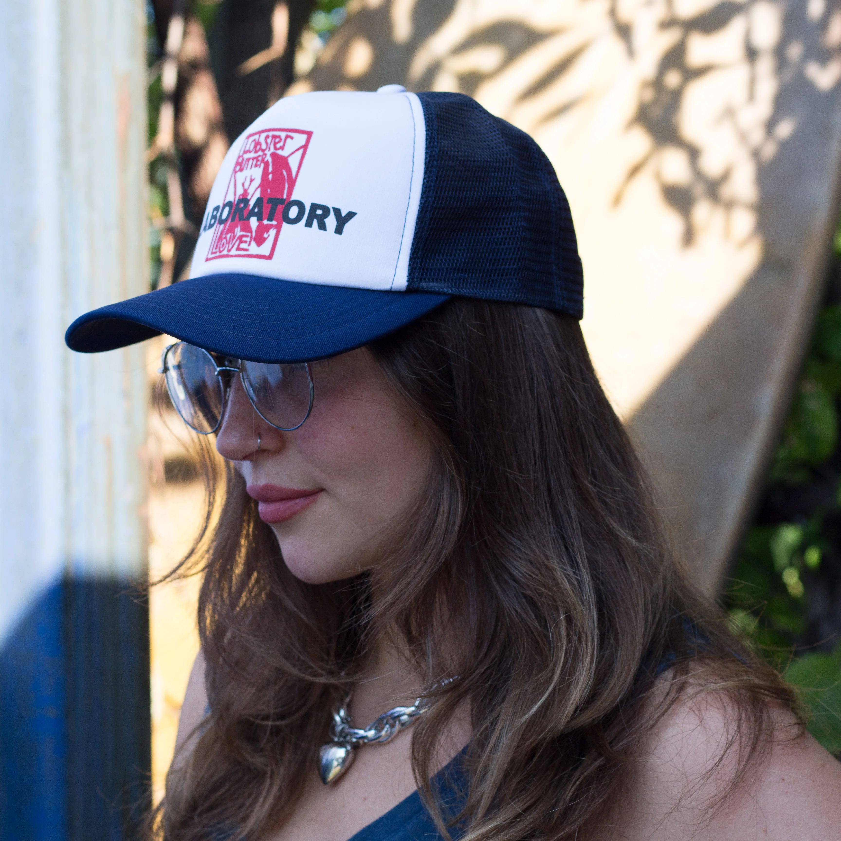 Lobster Butter Laboratory Trucker Hat - Image 3