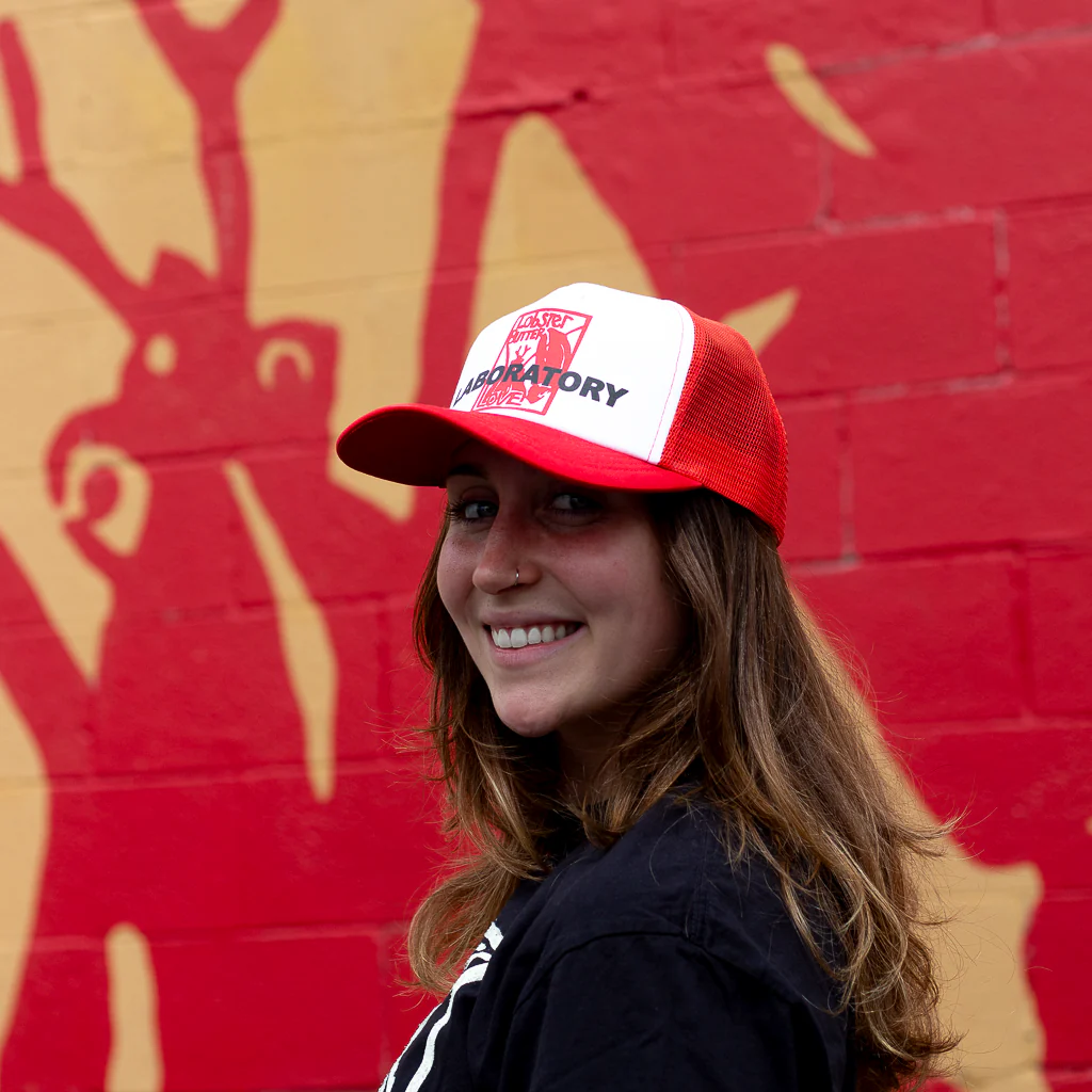 Lobster Butter Laboratory Trucker Hat - Image 5